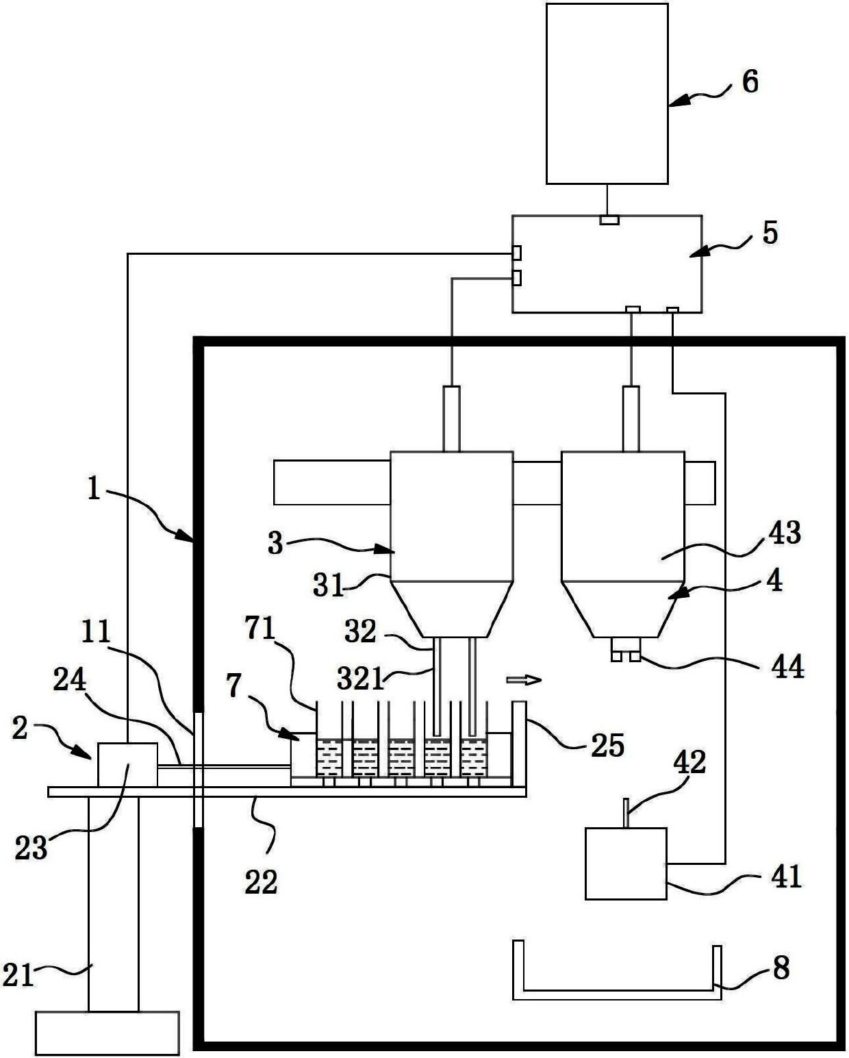 Automatic basic detonator grain height detection and waste rejection device and method