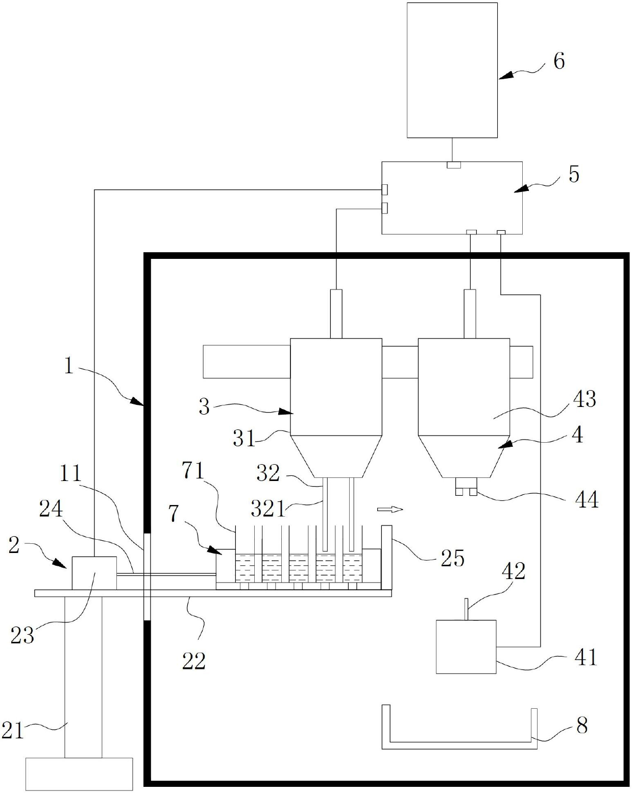 Automatic basic detonator grain height detection and waste rejection device and method