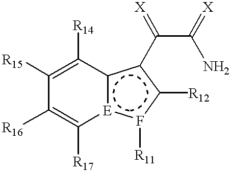 Method for the treatment of stroke using N-heterocyclic glyoxlyamide compounds