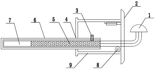 A combined settlement observation structure and its installation method