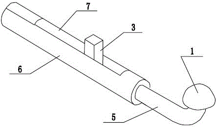 A combined settlement observation structure and its installation method