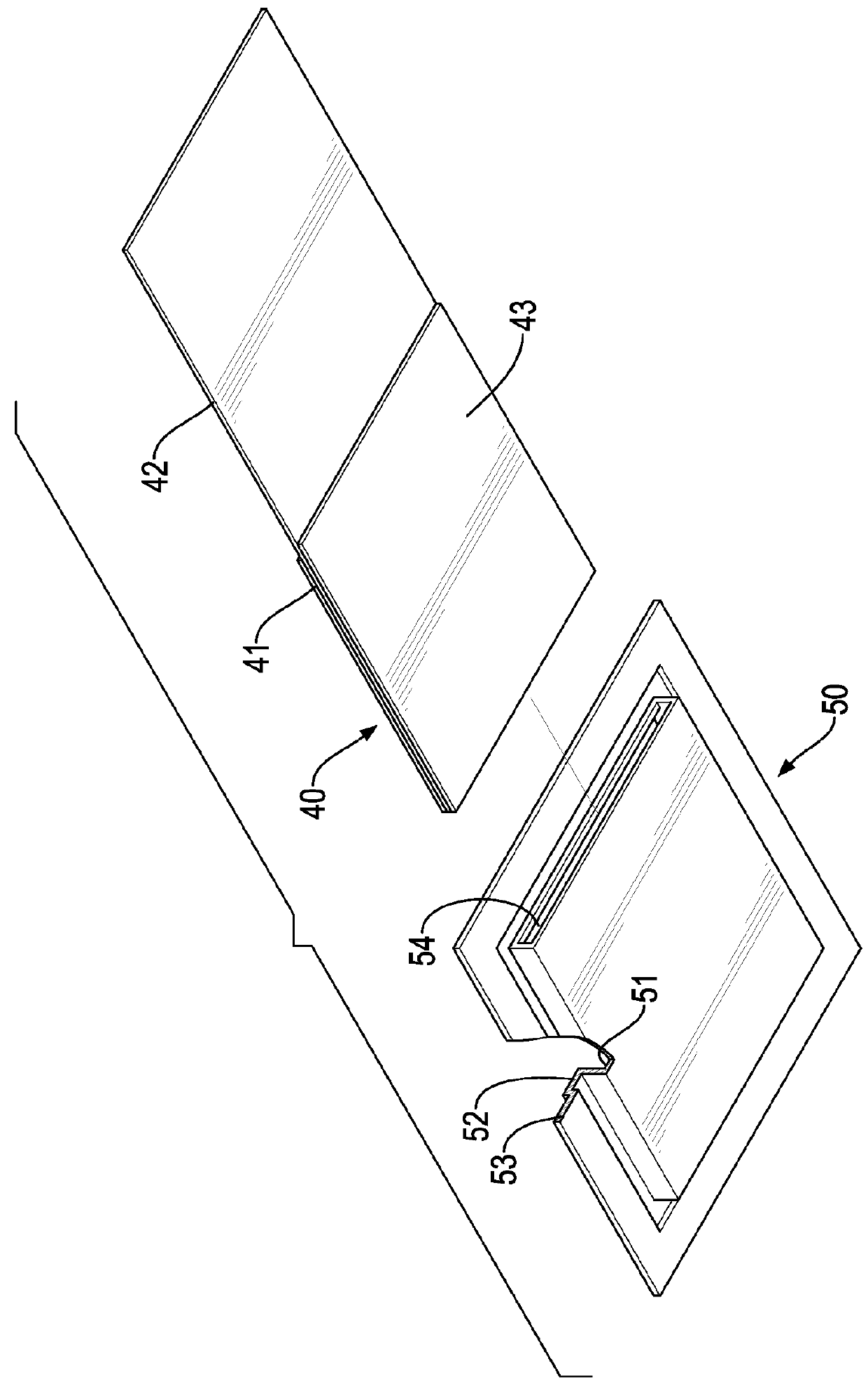 Smart card with a fingerprint identifying module