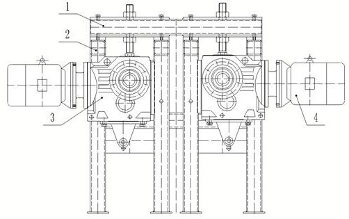 Bottom skin crushing mechanism for aerated concrete plate