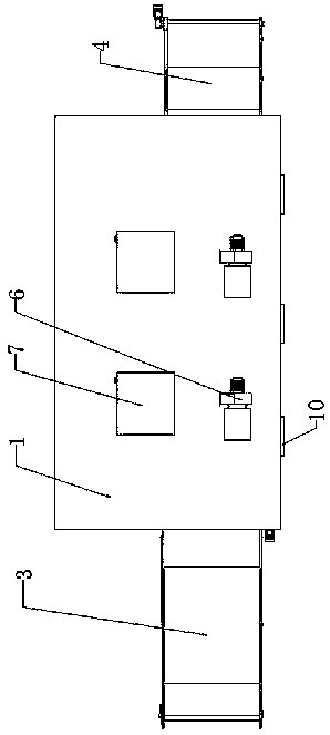 Continuous automatic energy-saving and efficient agricultural product drying device