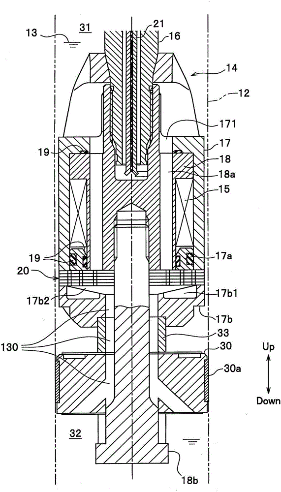 Variable damping force damper