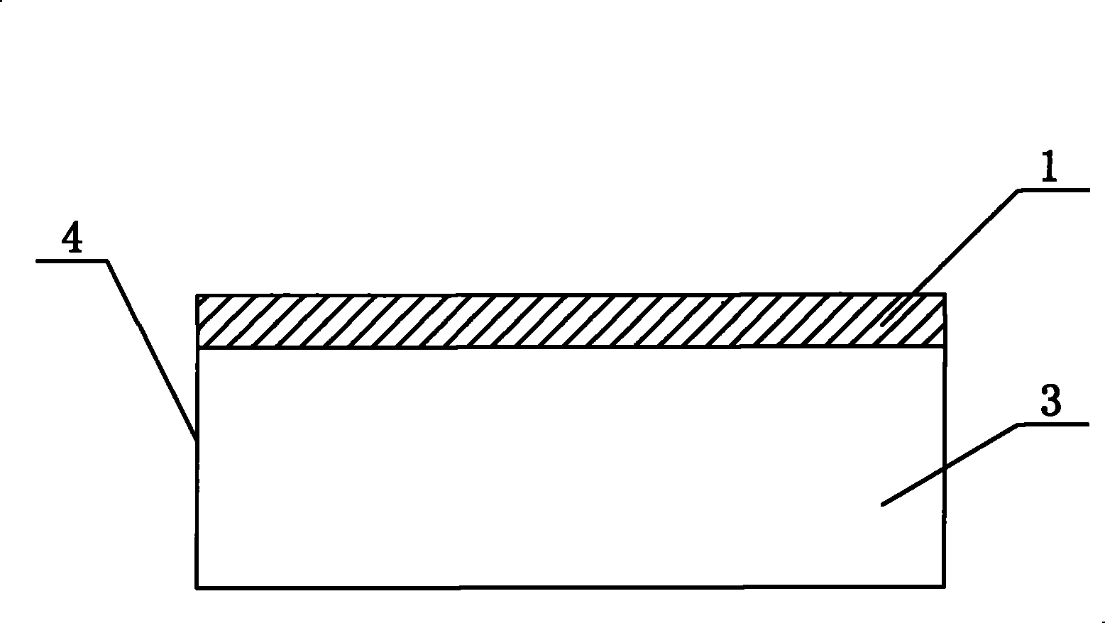 Platinum-tantalum-platinum three-layer composite screen and method for producing the same