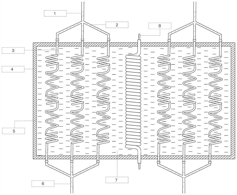 Temperature adjusting device for instant beverage