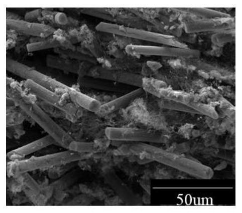 Preparation method and application of carbon fiber/silicon carbide oriented porous skeleton