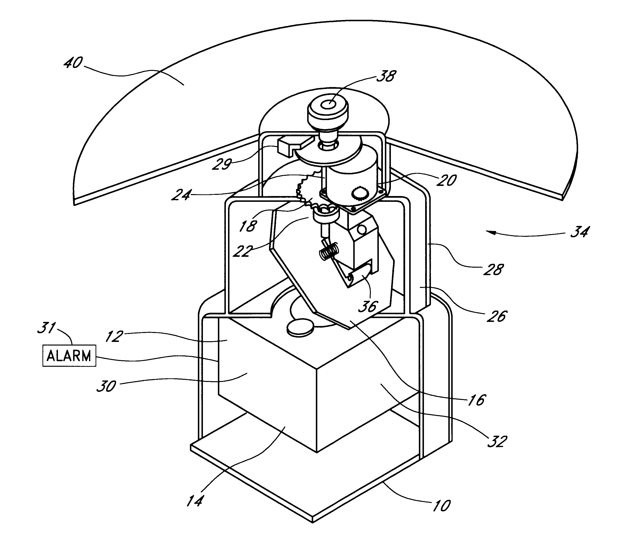 Intruder detector system