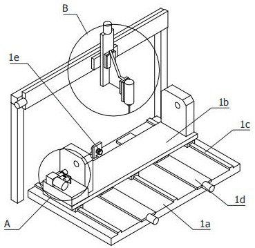 Exhaust pipe deep bolt hole machining equipment