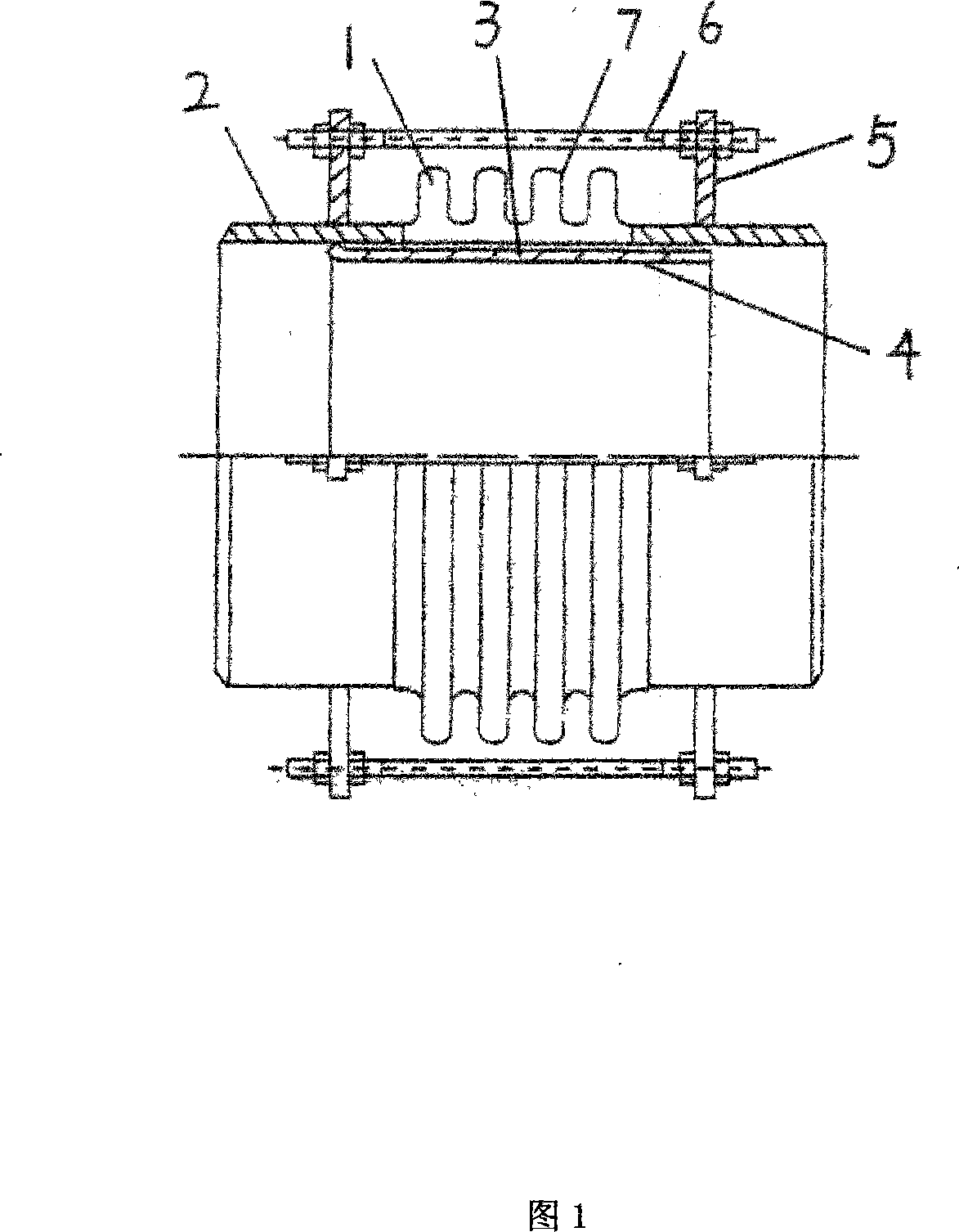 Ripple compensator against vibration