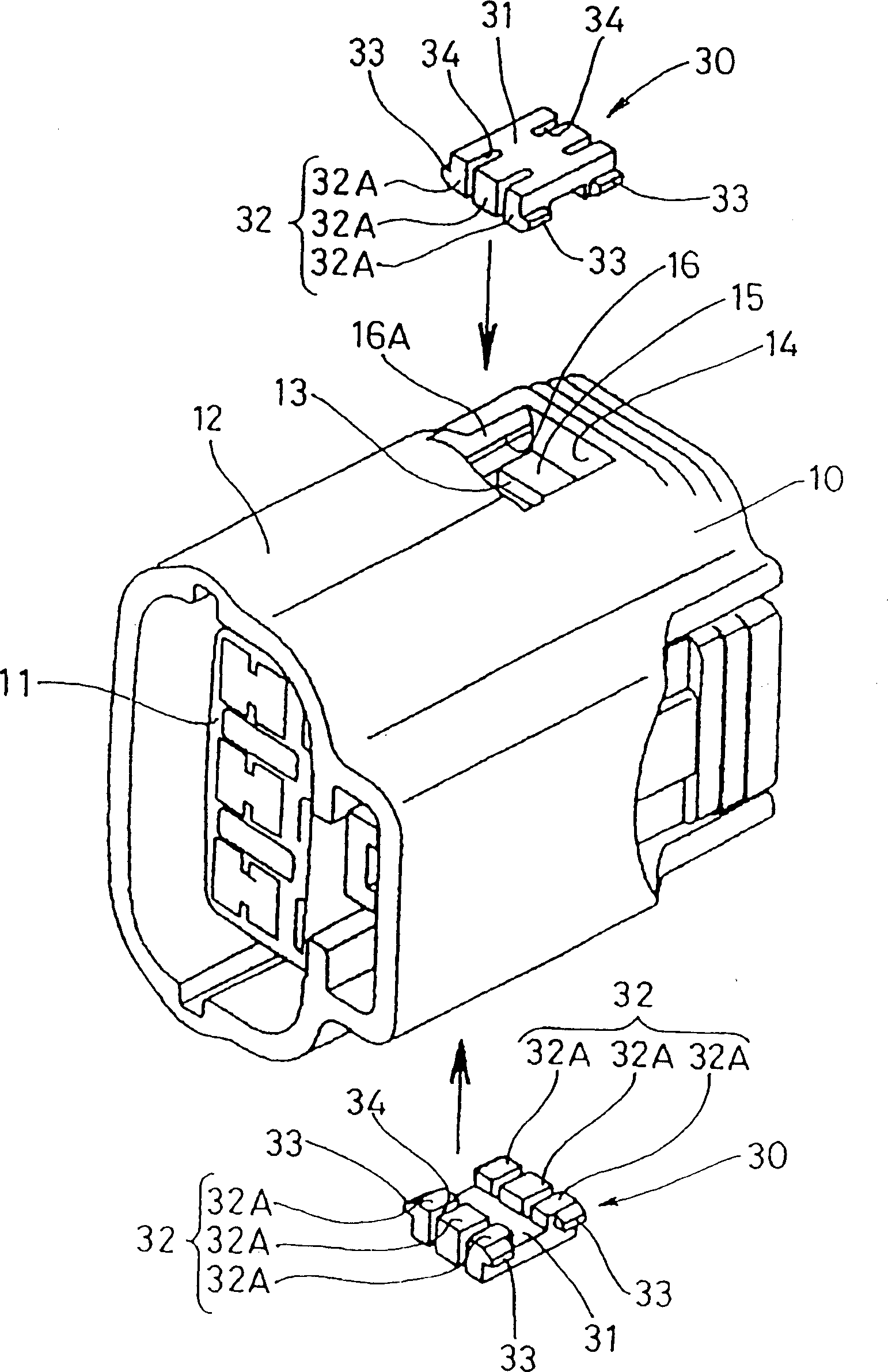 Water-proof connector