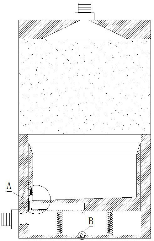 Ammonia nitrogen gas recovery device