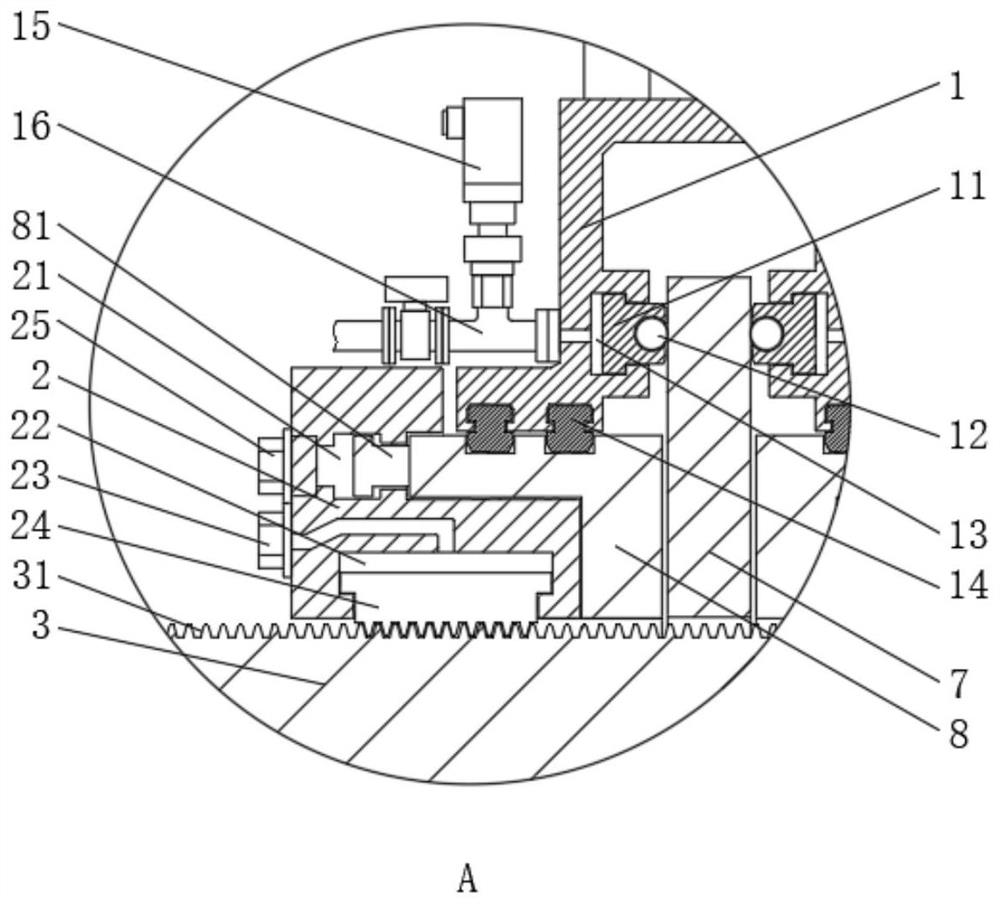 Tool bit anti-deviation mechanism for cold-rolled stainless steel coiled plate slitting mechanism