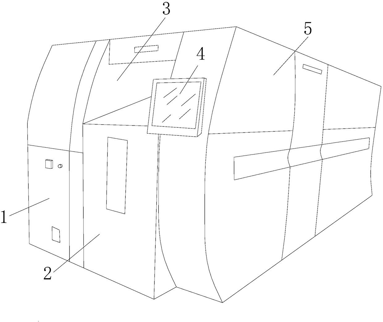 Automatic double-sided printing device