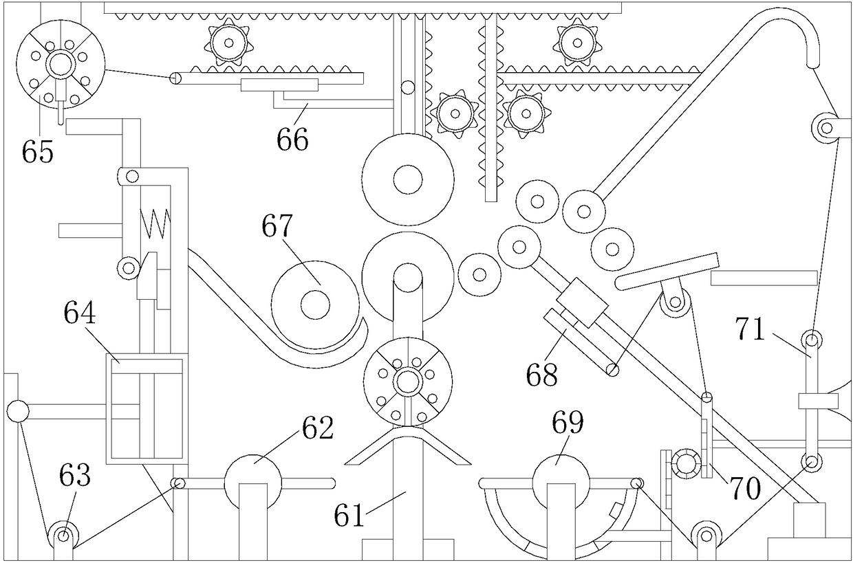 Automatic double-sided printing device