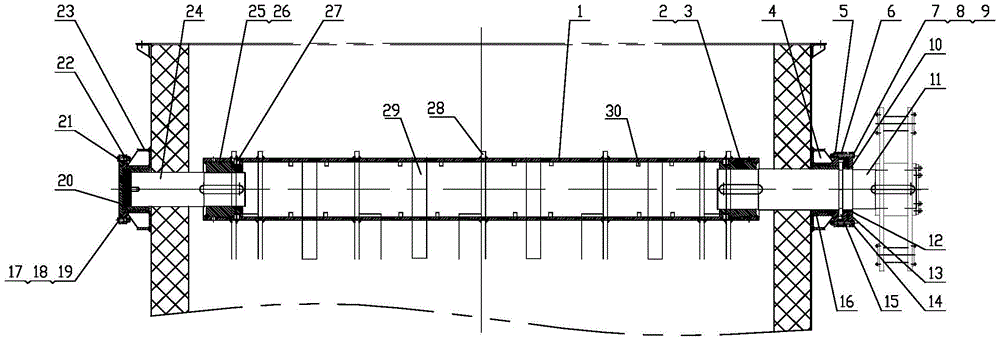 Smoke damper door drive mechanism