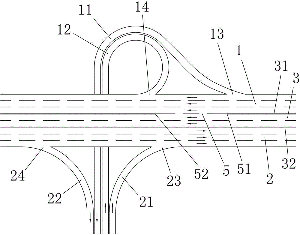 Highway structure