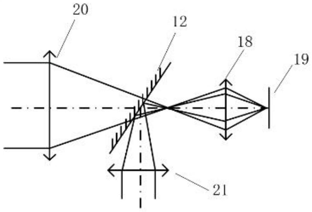 Double-aperture infrared double-view-field switching device