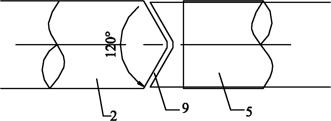 Method for welding double-metal drill reamer