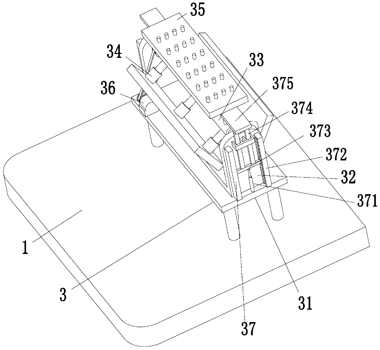 Pelvic floor muscle contraction and rehabilitation training device for women after delivery