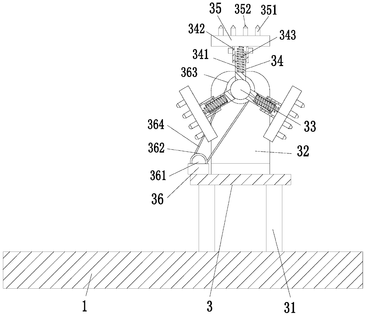 Pelvic floor muscle contraction and rehabilitation training device for women after delivery