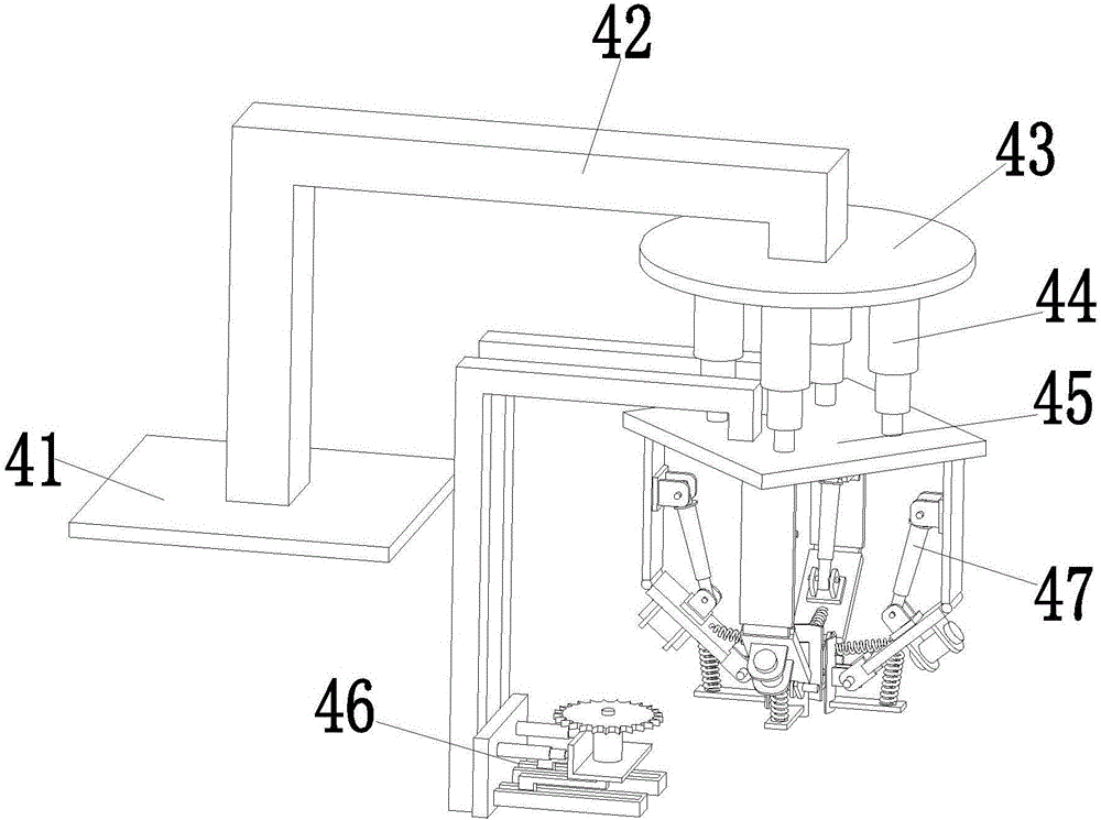 Automatic vegetable harvesting device with root rotary-cutting function