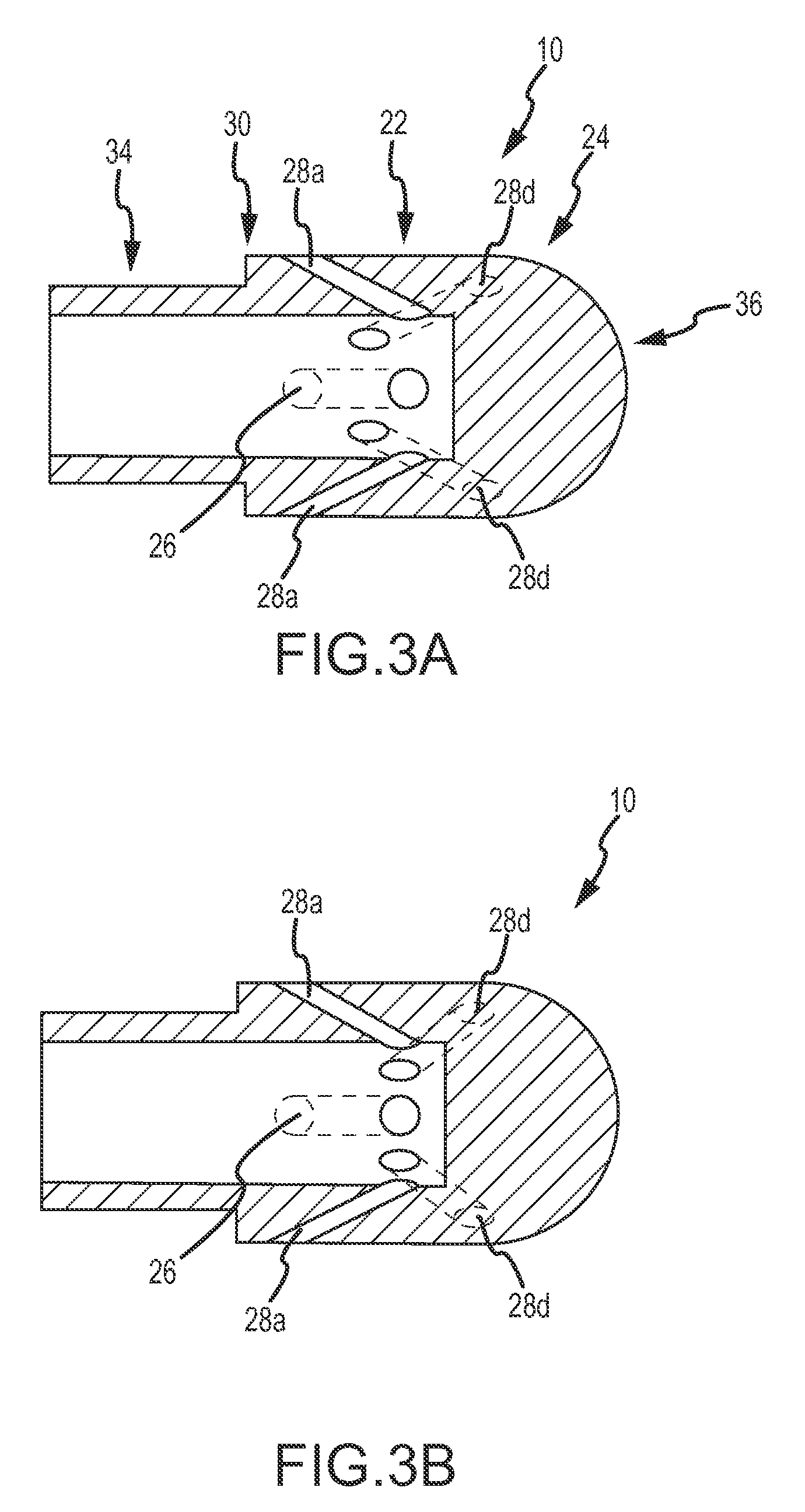 Irrigated ablation electrode having proximal direction flow