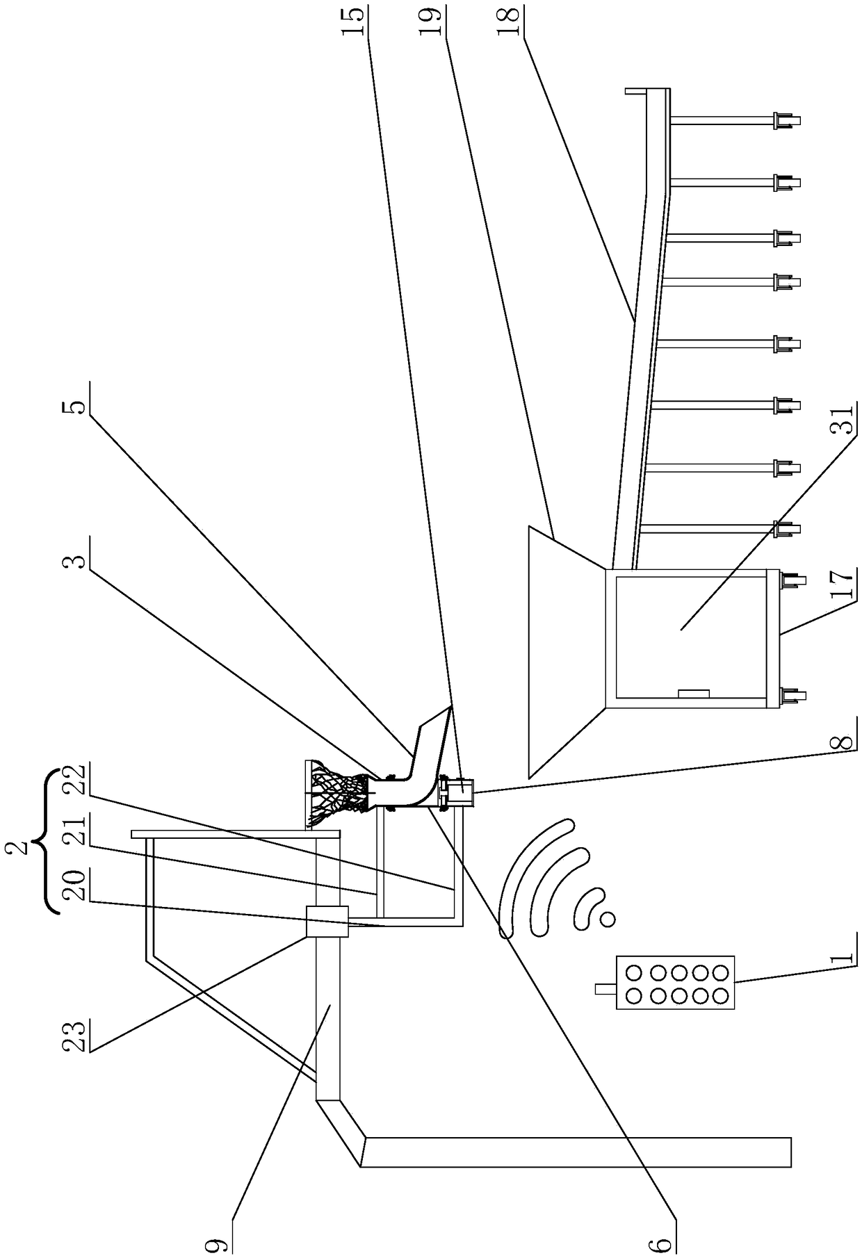 A basketball shooting training device