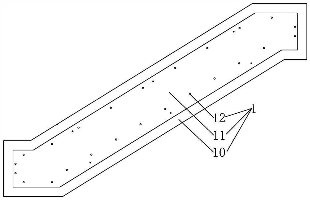 Concrete stair manufacturing mold, concrete stair manufacturing method and concrete stair