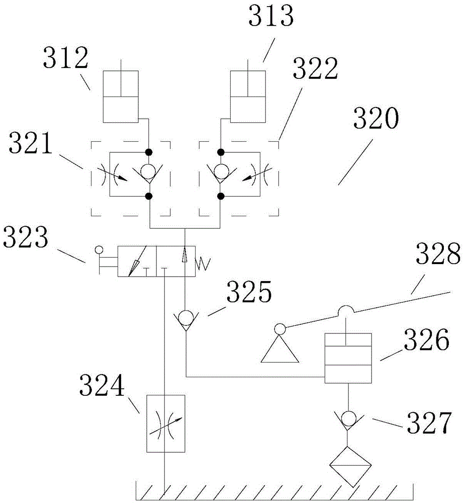 Hot press unit of silk winding and strip forming production device