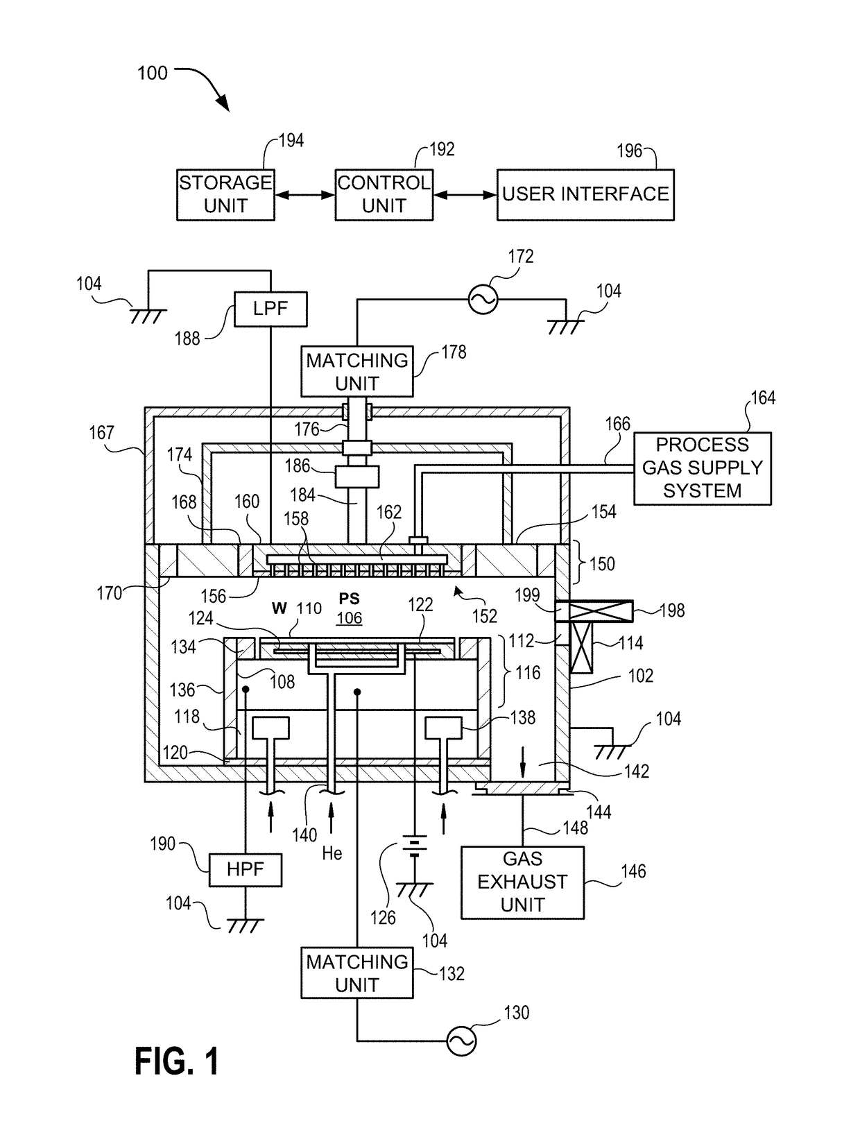 Controlling dry etch process characteristics using waferless dry clean optical emission spectroscopy