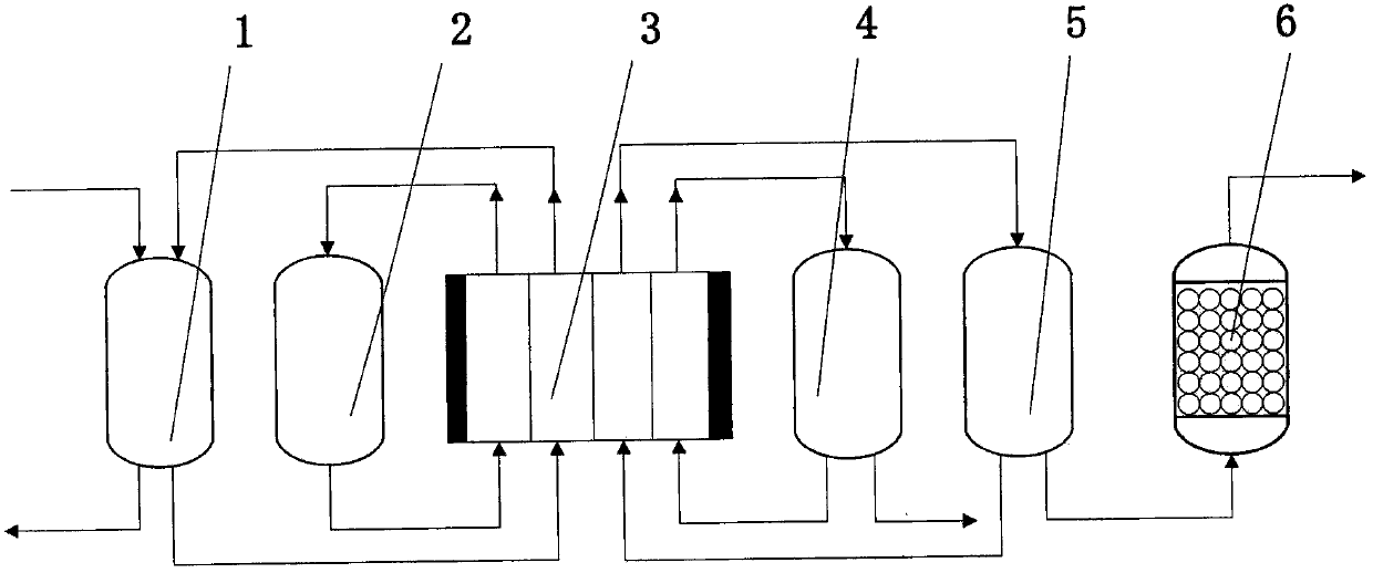 Apparatus for electrically regenerating OH type anion bed failure anion exchange resin through bipolar membrane method