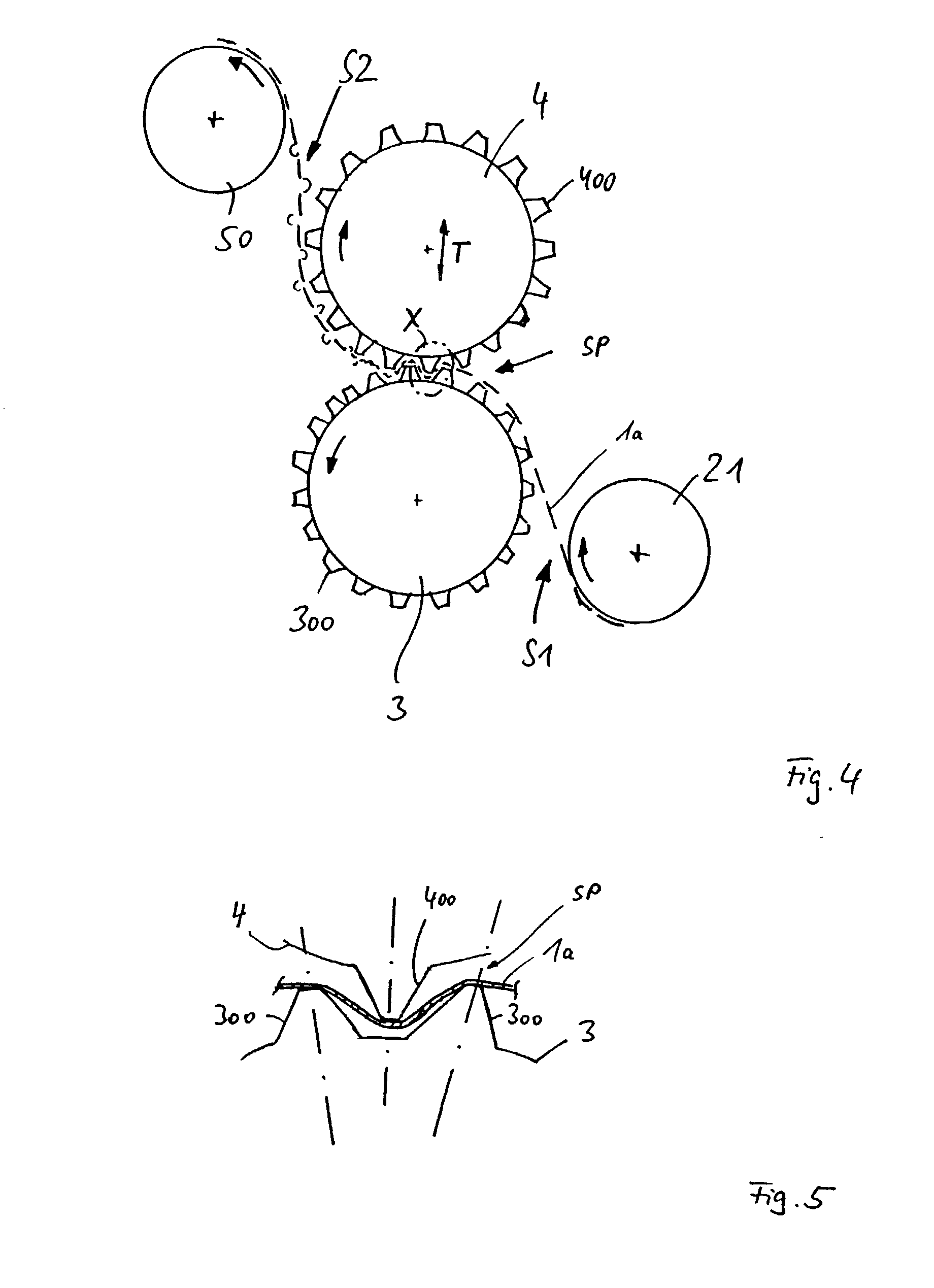 Method and apparatus for the preparation of a web with good breathing properties