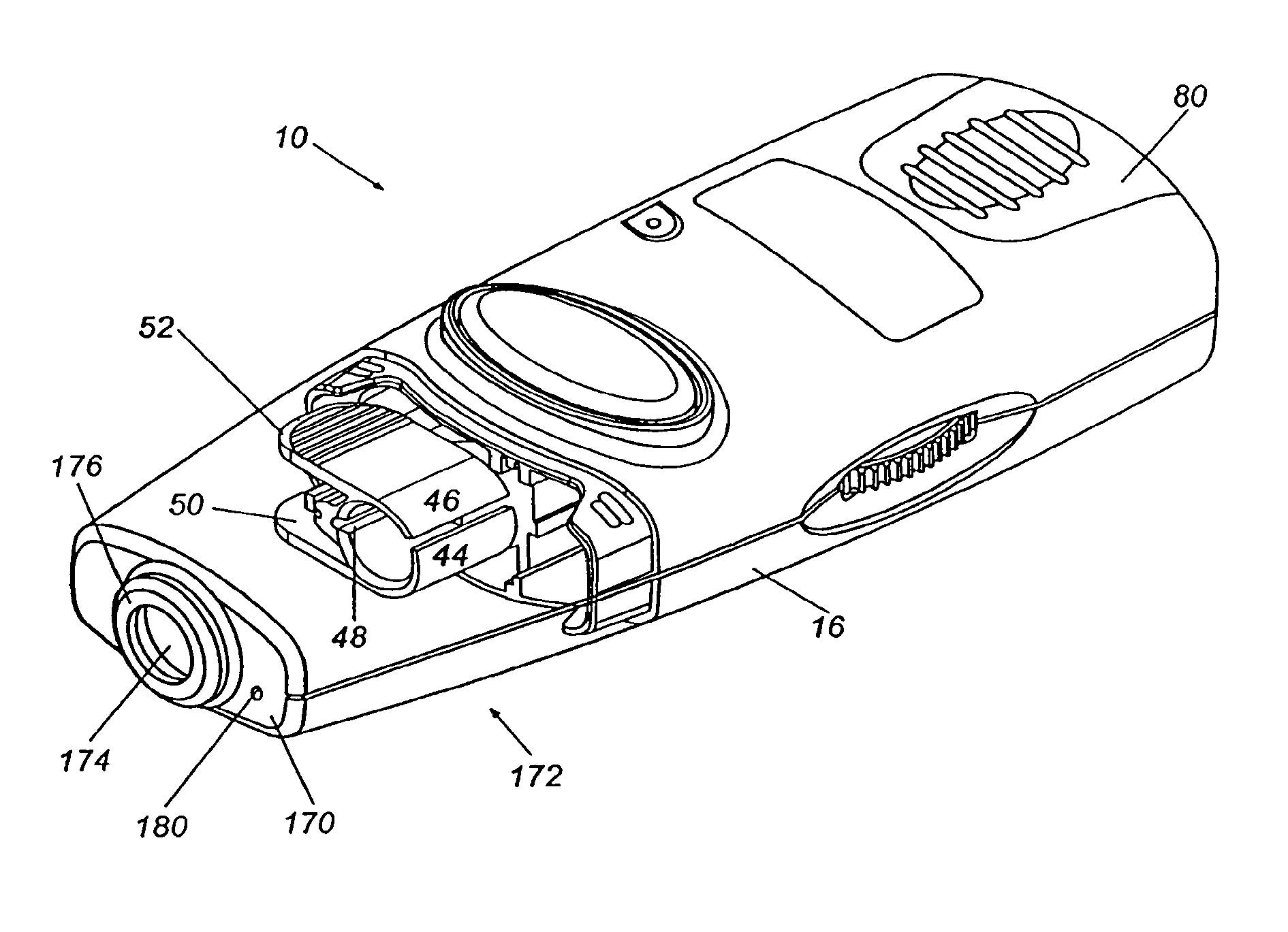 Lancing device and method of sample collection
