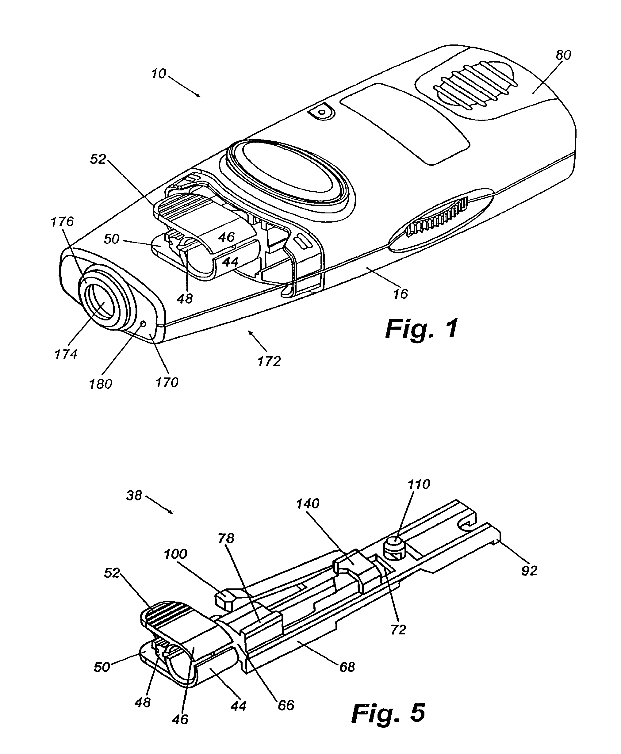 Lancing device and method of sample collection