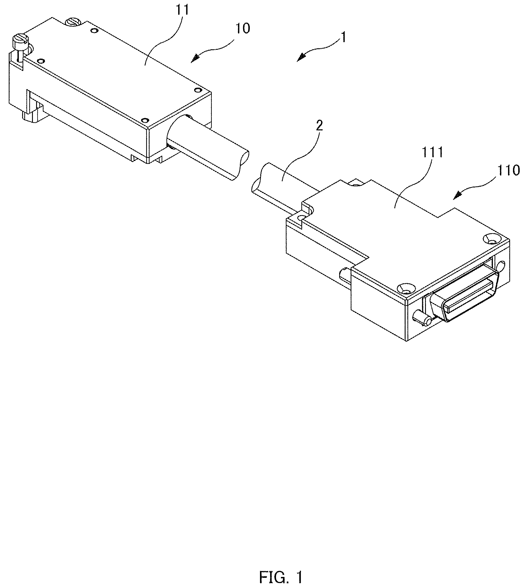 Connectored cable and method for manufacturing connectored cable