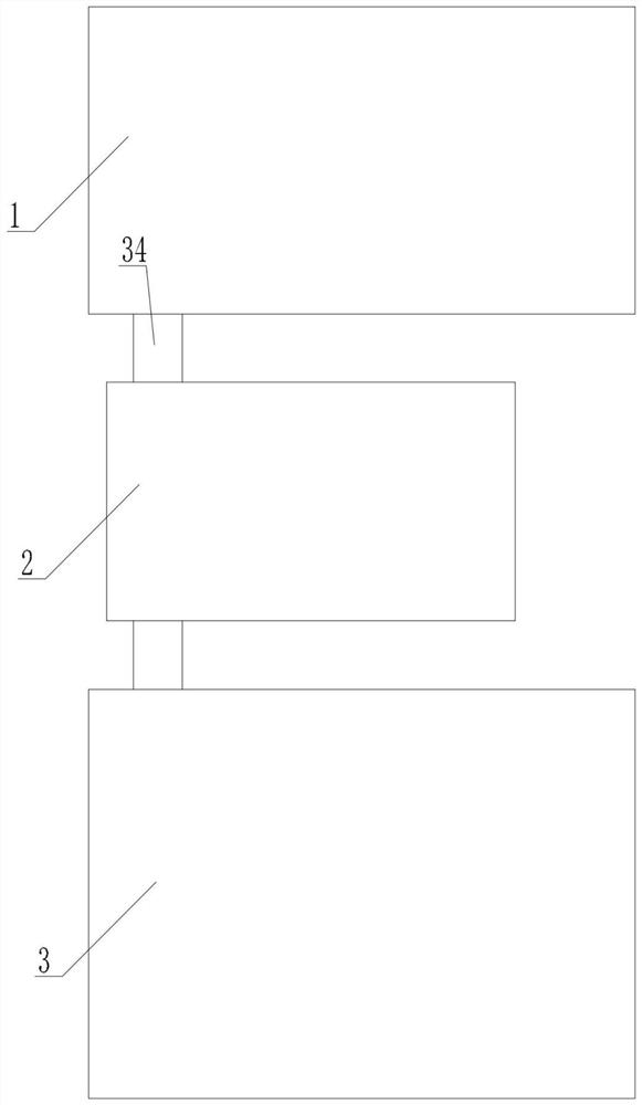 Bridge floor self-seepage and drainage device for road and bridge construction