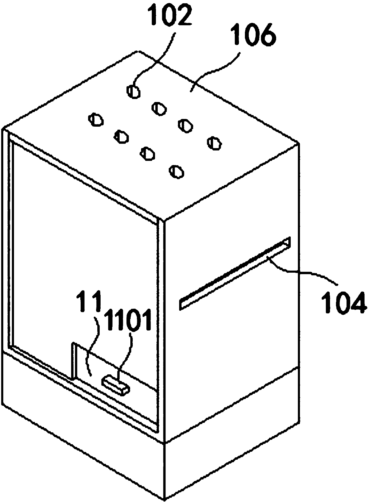 Waste removing device