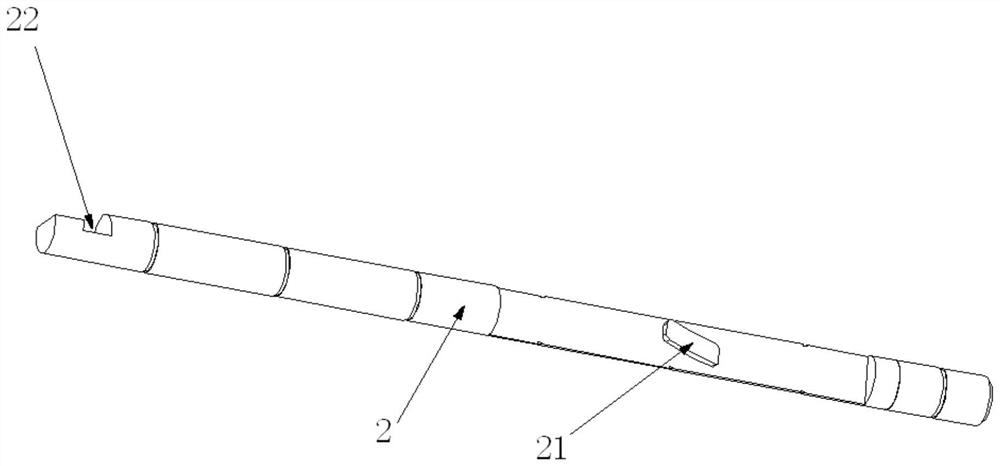 A linear boring tool capable of variable feed cutting