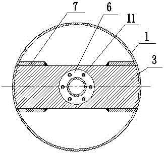 Quick cleaning device for boulders in cast-in-place pile and construction process thereof