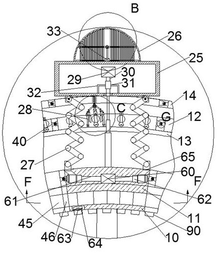 A device for repairing automobile engine lighting and having cleaning function