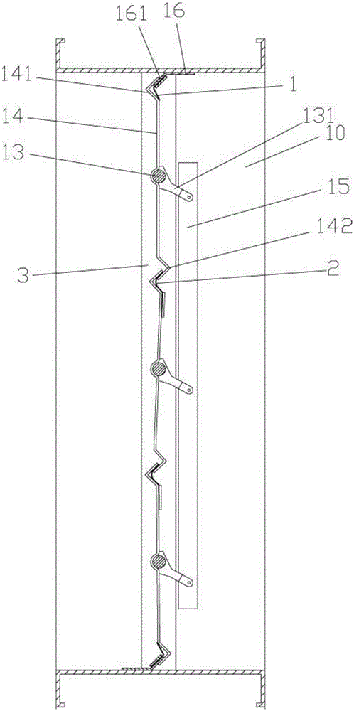 Smoke exhaust and ventilation fire resisting damper with high sealing performance