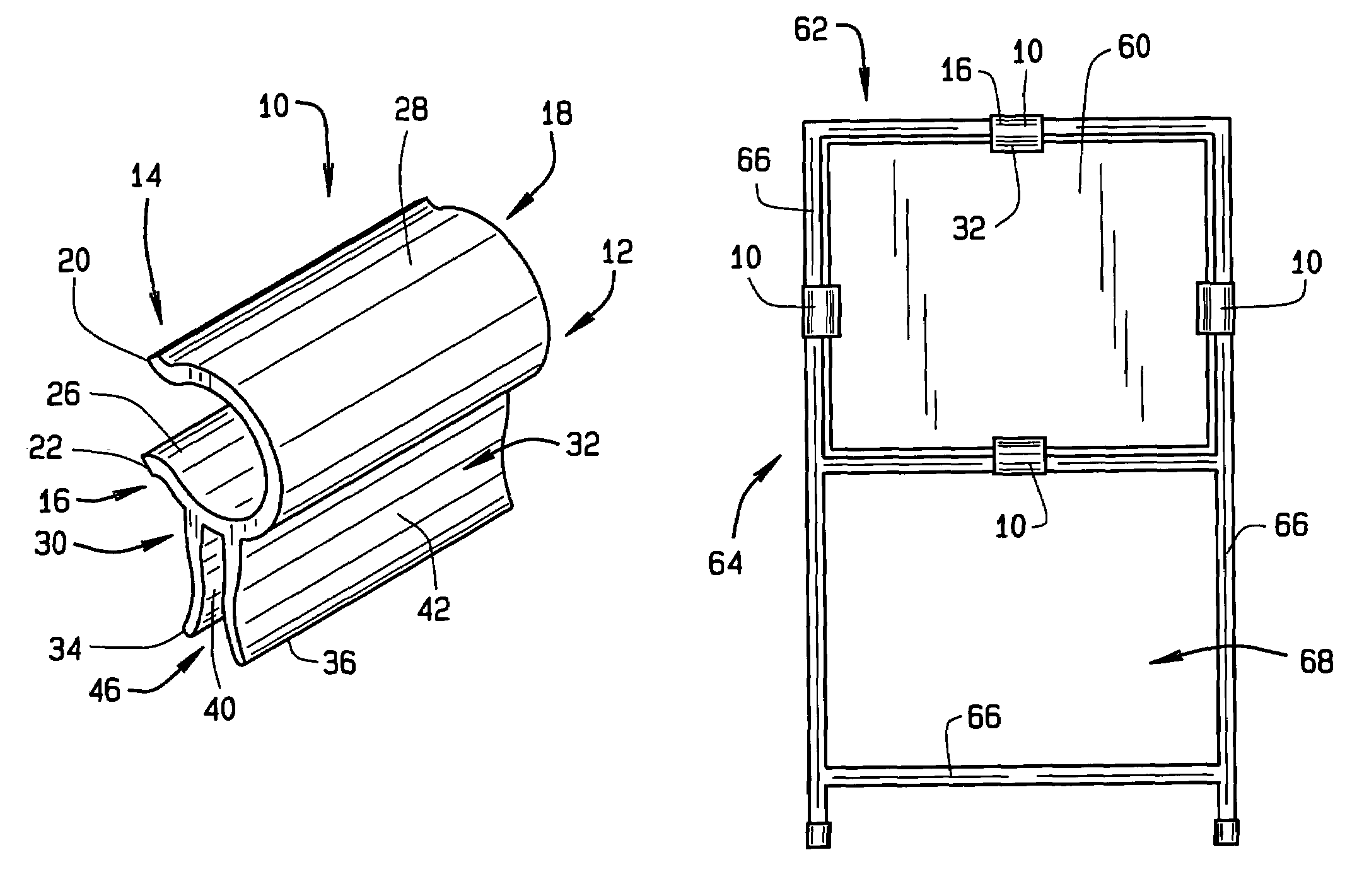 Clip for a display