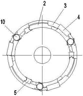 Blade detachable steel plate drill