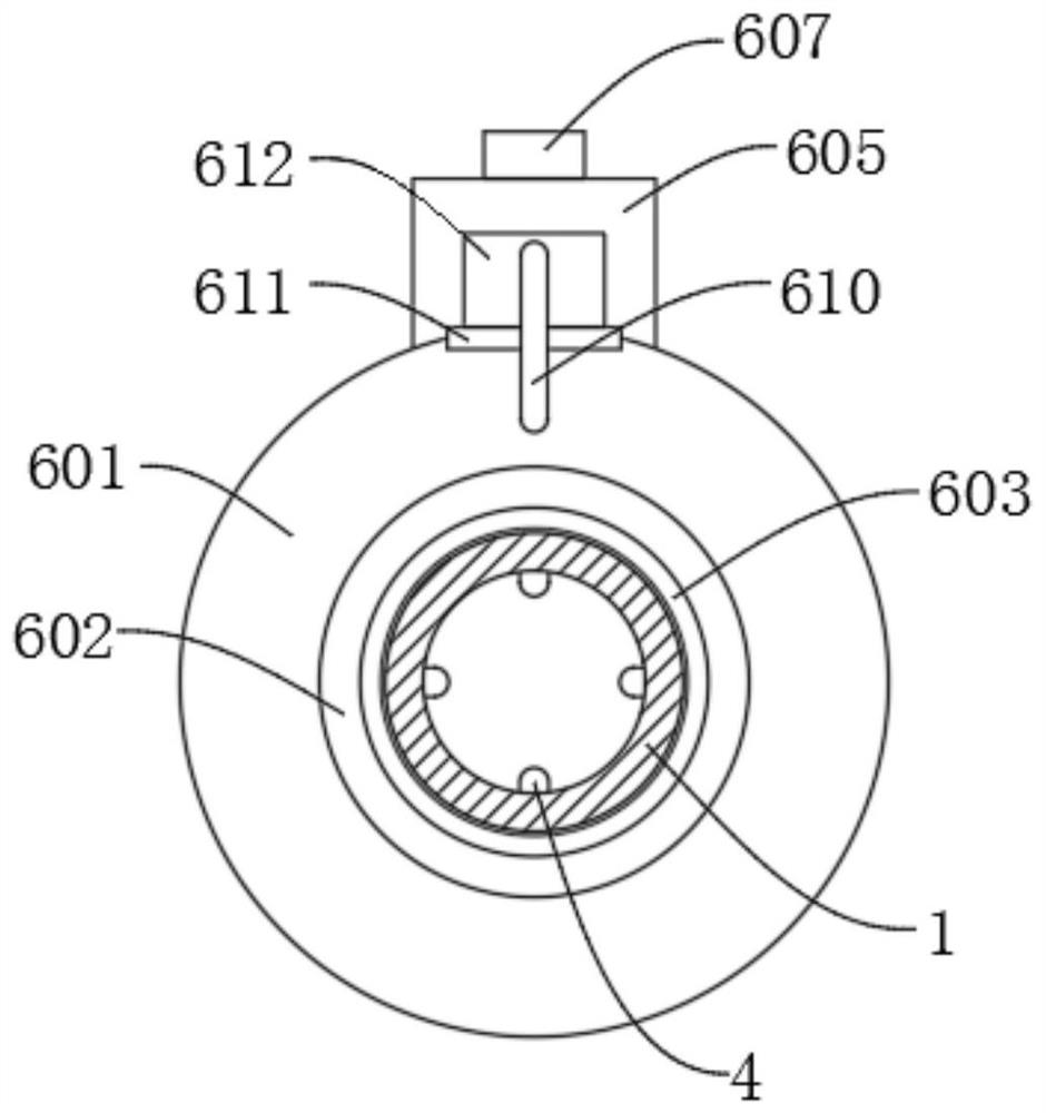 Gas leakage detection device for natural gas pipeline transportation