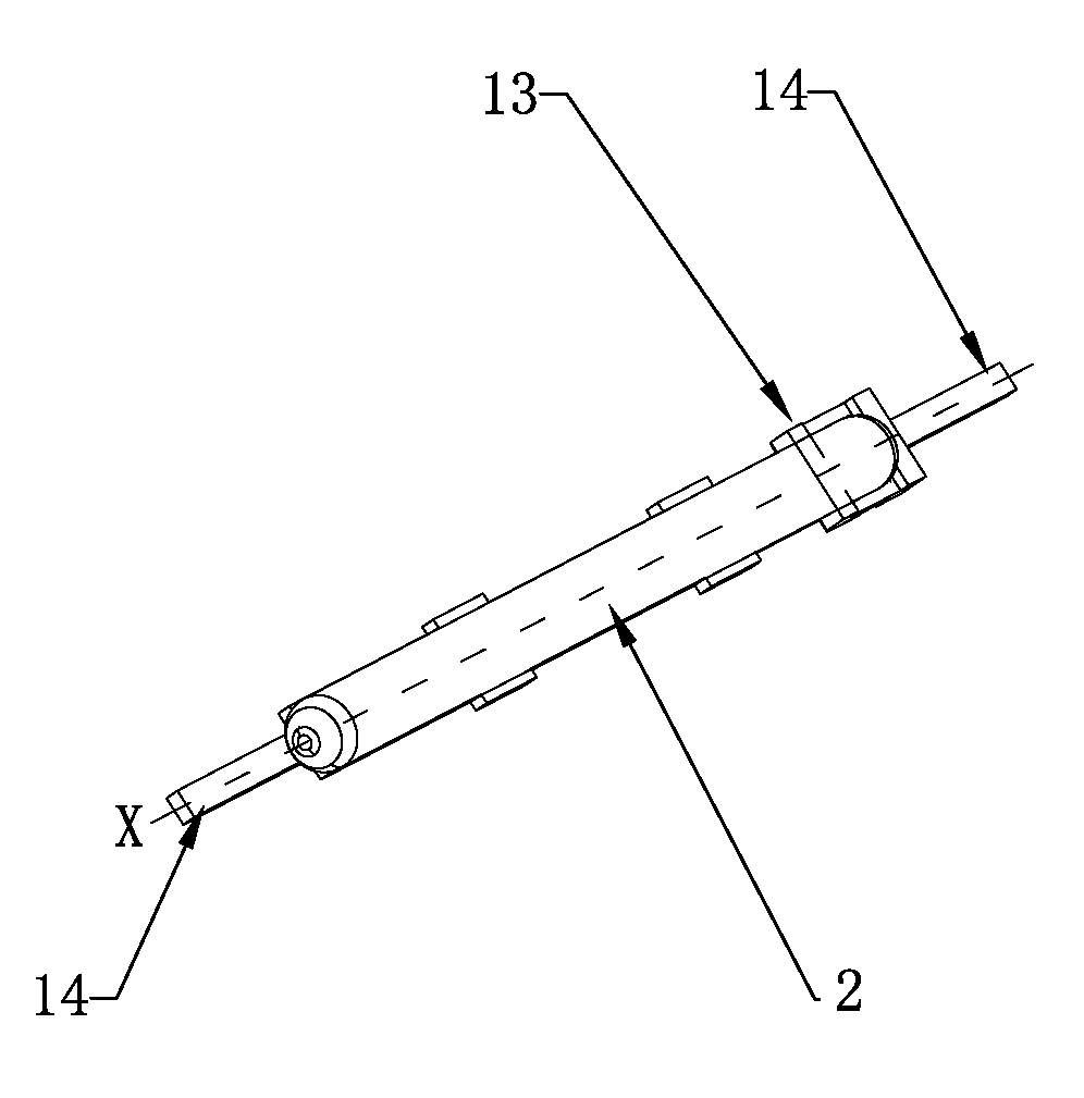 LED substrate for LED light bar and LED light bar with large light emitting angle