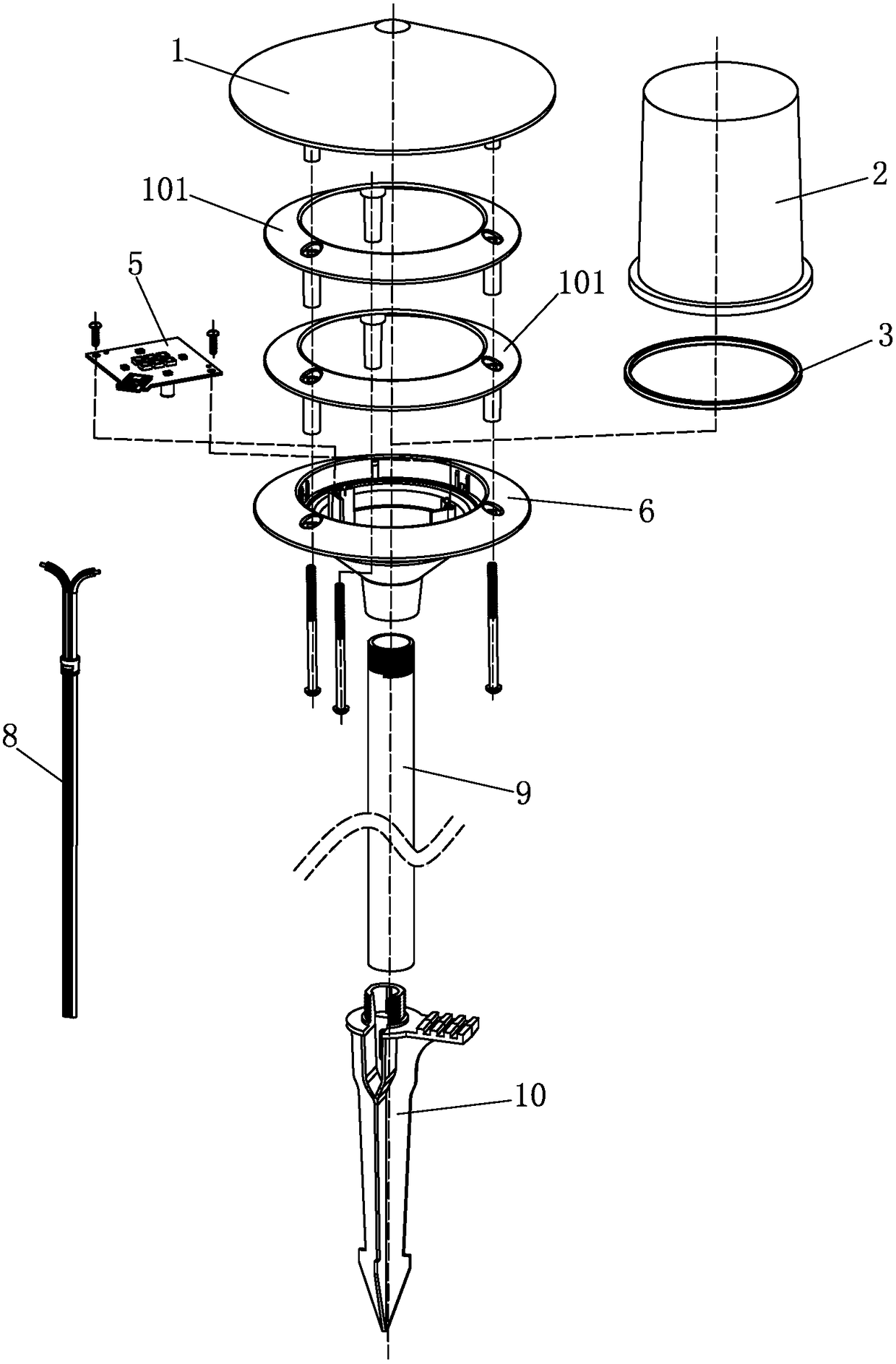 LED garden lamp