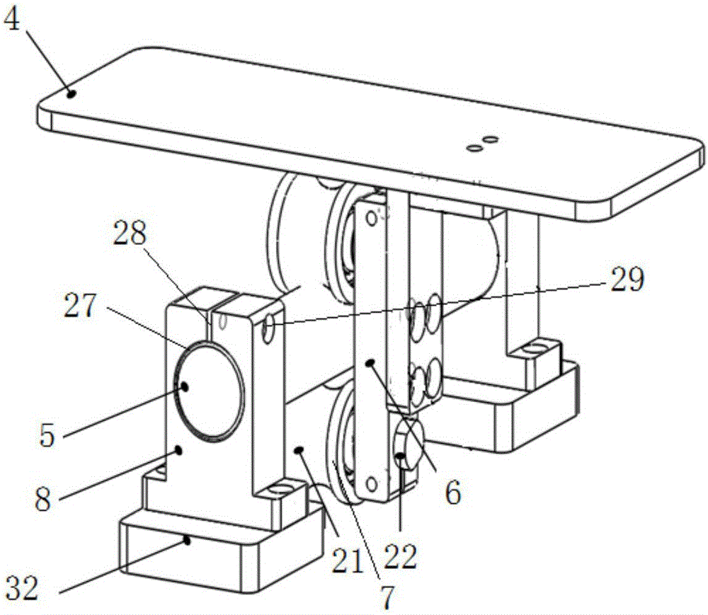 Slidable supporting device used for optical fiber preform cutting apparatus