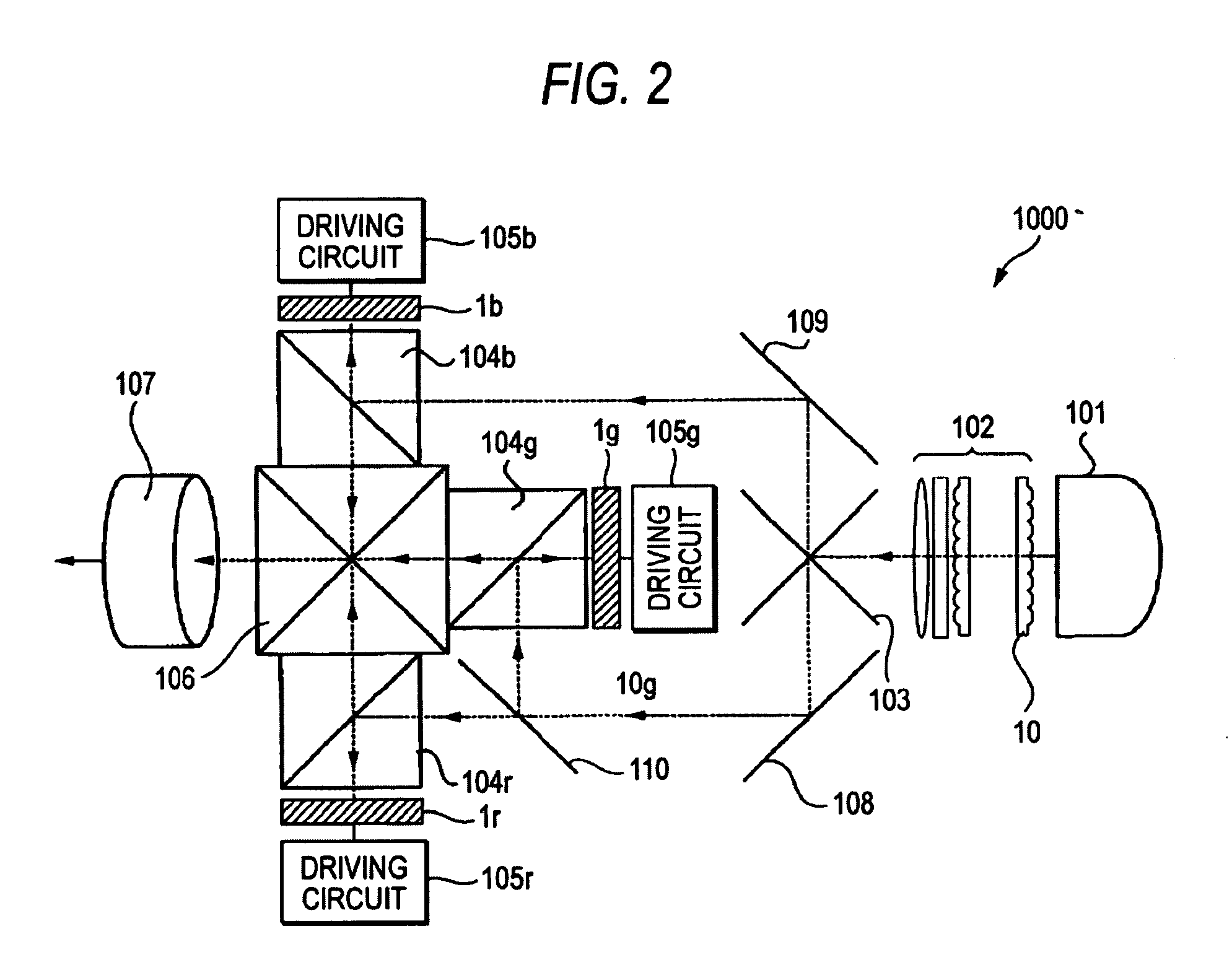 Fly-Eye Lens, Optical Unit and Display Apparatus